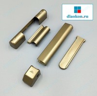 Накладки на петли бронза Roto