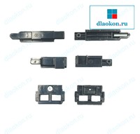 Монтажные комплект поворотной створки Provedal P400