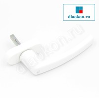 Ручка оконная белая Roto