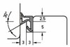 Уплотнитель SV-33 белый