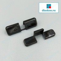 Накладки на средний прижим темно-коричневые Roto