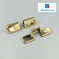 Накладки на средний прижим золото глянец Roto
